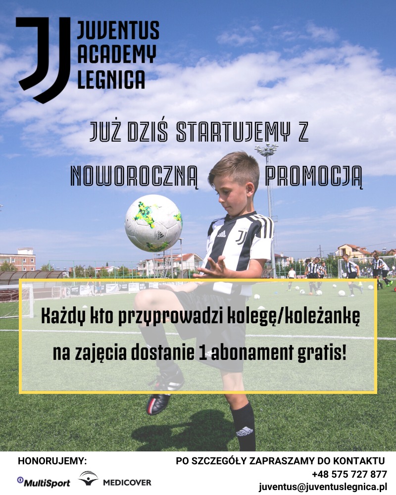 Read more about the article Noworoczna promocja w Juve Legnica